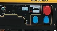 Генератор бензиновый CHAMPION GG7501E-3 купить в Губкинске