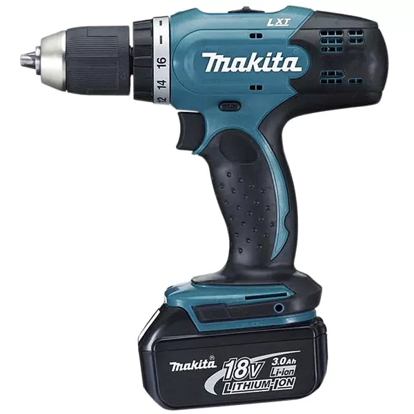 Дрель-шуруповерт аккумуляторная Makita DHP453RFE купить в Губкинске