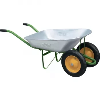 Тачка садовая два колеса грузоподъемность 170 кг объем 78 л PALISAD 689823 купить в Губкинске
