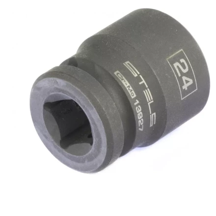 Головка ударная шестигранная 24 мм 1/2&quot; CrMo  Stels 13927 купить в Губкинске