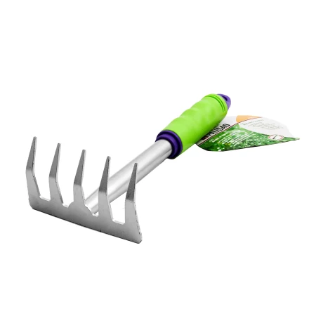 Грабли 5-зубые, 115x280 мм, обрез. рукоятка, может использ. в сборе с ручкой 63016, 63017 Palisad 630038 купить в Губкинске