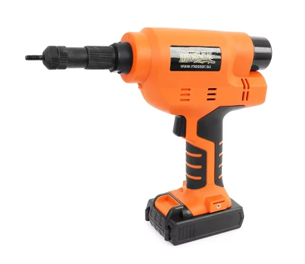 Аккумуляторный резьбовой заклепочник MESSER M2000 (М6) с двумя Li-Ion аккумуляторами купить в Губкинске