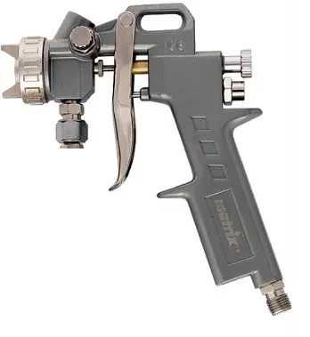 Пневматический краскопульт с нижним бачком V=0,75 л + сопла диаметром 1.2, 1.5 и 1.8 мм  MATRIX 57317 купить в Губкинске