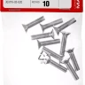 Винт DIN 965, M5 x 20 мм, 10 шт, кл. пр. 4.8, оцинкованный, ЗУБР 303116-05-020 купить в Губкинске