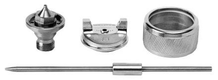 Комплект сменный к краскораспылителям серии &quot;EXPERT QUALITAT&quot;, арт. 06567: дюза, воздуш. головка, игла, 1,7 мм 06567-S-1.7 купить в Губкинске