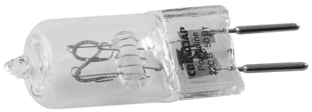 Лампа галогенная СВЕТОЗАР капсульная, прозрачное стекло, цоколь GY6.35, диаметр 13мм, 35Вт, 220В SV-44883-T купить в Губкинске