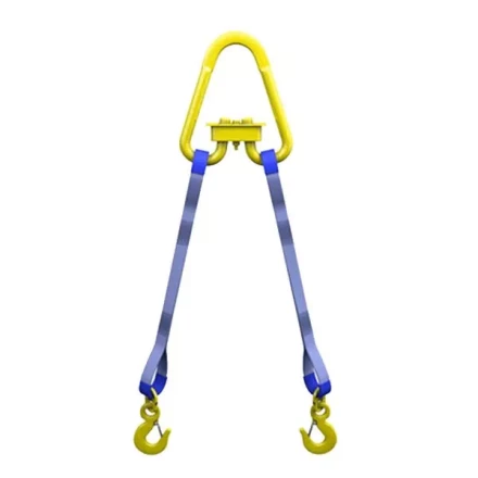 Строп текстильный двухветвевой 2СТ 4 т L=7 м SF6 75 мм Звено РТ-3 купить в Губкинске