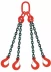 Строп цепной четырехветвевой 4СЦ 4 т L=1.8 м 8 кл с укоротителями купить в Губкинске