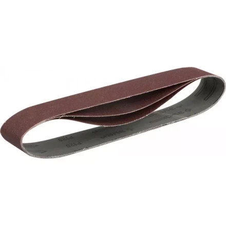 Лента шлифовальная универсальная ЗУБР &quot;МАСТЕР&quot; бесконечная на тканевой основе, для ЗТШМ-150/686, P120, 50х686мм, 3шт 35546-120 купить в Губкинске