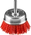 ЗУБР "ПРОФЕССИОНАЛ". Щетка чашечная для дрели, нейлоновая проволока с абразивным покрытием, 63мм 35165-063_z02 купить в Губкинске
