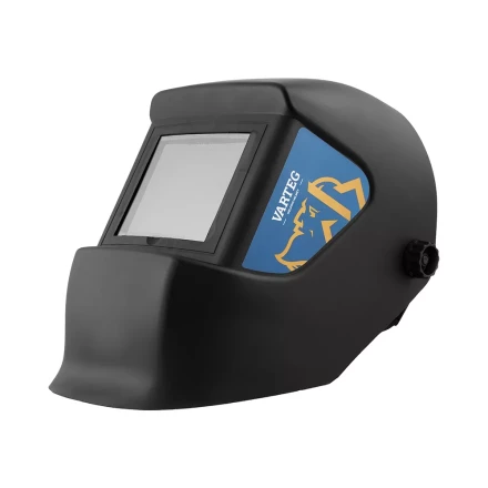 Маска сварщика VARTEG чёрная со стеклом С5 купить в Губкинске