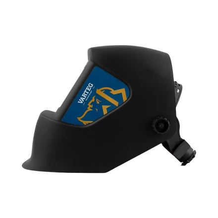 Маска сварщика VARTEG чёрная со стеклом С5 купить в Губкинске