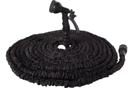 Набор для полива с растягивающимся шлангом 50м Eurolux 73/7/2/41 купить в Губкинске