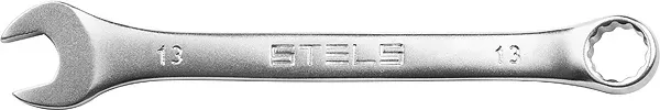 Ключ комбинированный 12 мм CrV матовый хром STELS 15208 купить в Губкинске