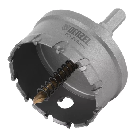 Коронка по металлу твердосплавная, 68 мм Denzel 724019 купить в Губкинске