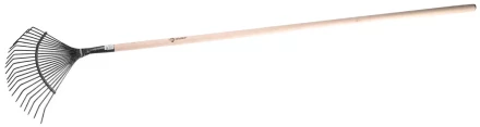 Грабли ЗУБР веерные с черенком, 22 круглых зубца 4-39591 купить в Губкинске