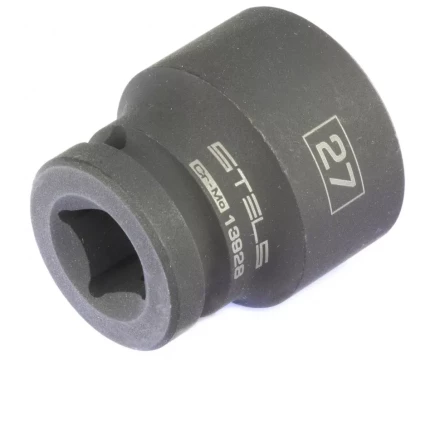 Головка ударная шестигранная 27 мм 1/2&quot; CrMo  Stels 13928 купить в Губкинске