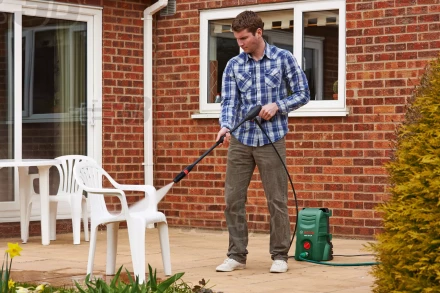 Минимойка-мойка высокого давления BOSCH AQT 35-12 Carwash-Set купить в Губкинске