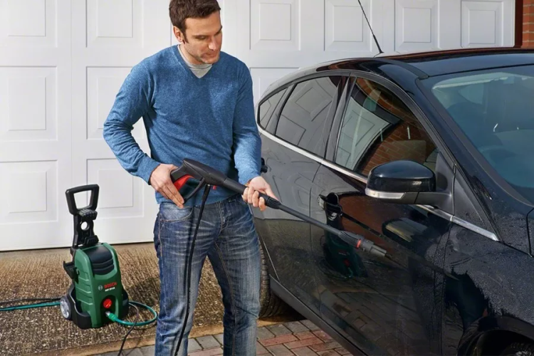 Минимойка-мойка высокого давления BOSCH AQT 35-12 Carwash-Set купить в Губкинске