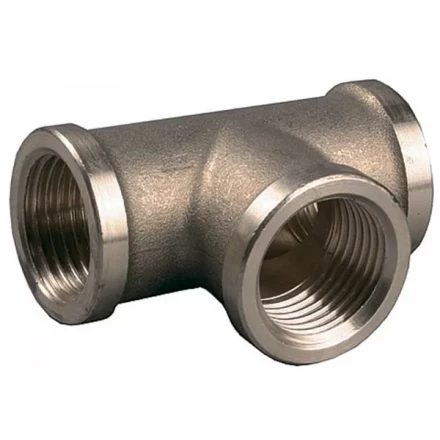 Тройник GENERAL FITTINGS латунь, г/г/г, 1" 51055-1 купить в Губкинске