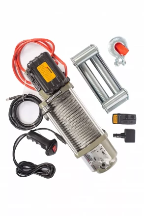 Лебедка автомобильная TOR ЛА SEC13000 г/п 5897 кг 28 м 24V 1004015 купить в Губкинске