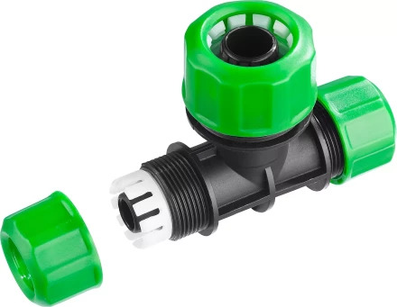 Тройник цанговый (шланг-шланг-шланг), РОСТОК 426370, 1/2&quot; х 1/2&quot; х 3/4&quot; 426370 купить в Губкинске