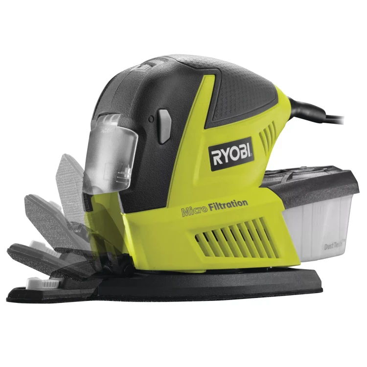 Ryobi Универсальная шлифмашина 180W  30x шлифлистов RMS180-SA30 купить в Губкинске