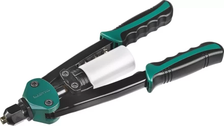 Заклепочник двуручный силовой компактный, KRAFTOOL &quot;MaxKraft-64&quot; 31160, для заклёпок d=3,2-6,4 мм из Al, стали, нерж стали, усил литой корпус 31160 купить в Губкинске