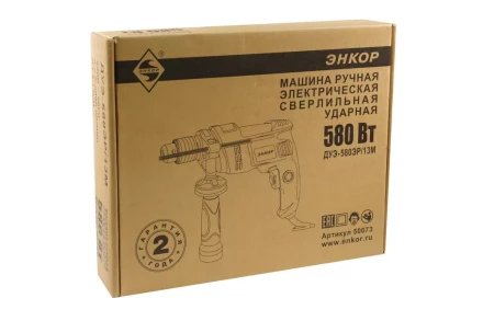 Дрель ударная ДУЭ-580ЭР/13М 50073 купить в Губкинске