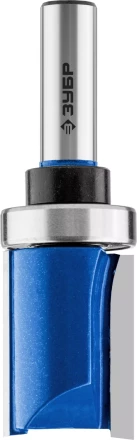 ЗУБР 28.6 x 38 мм, хвостовик 12 мм, фреза пазовая прямая с верхним подшипником, Профессионал (28756-28.6-38-12) купить в Губкинске