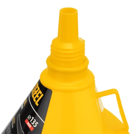 Воронка пластиковая 135 мм с металлическим ситом и гибким наконечником Denzel 537209 купить в Губкинске