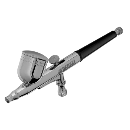 Аэрограф с верхним бачком AB1, 0.2/0.3/0.5 мм, 7 мл, 9 л/мин Denzel 57313 купить в Губкинске