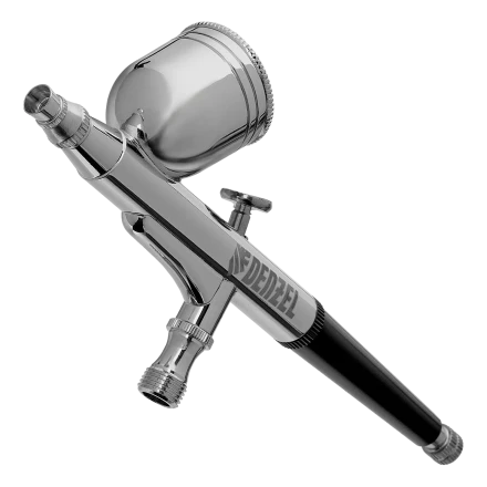 Аэрограф с верхним бачком AB1, 0.2/0.3/0.5 мм, 7 мл, 9 л/мин Denzel 57313 купить в Губкинске