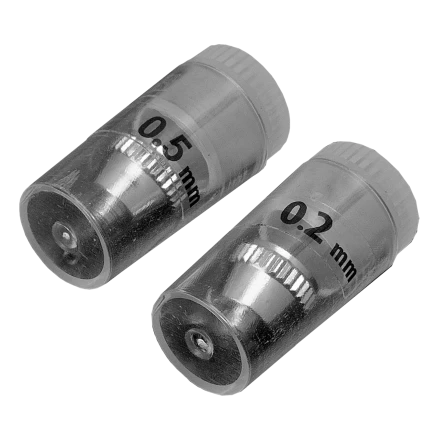 Аэрограф с верхним бачком AB1, 0.2/0.3/0.5 мм, 7 мл, 9 л/мин Denzel 57313 купить в Губкинске