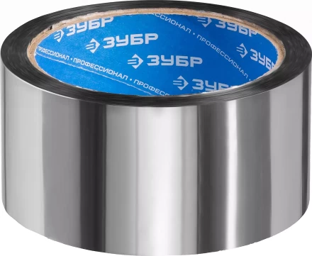 Лента ЗУБР &quot;ЭКСПЕРТ&quot; клеящая металлизированная, 50мм х 50м 12260-50-50 купить в Губкинске