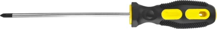 Отвертка STAYER "MASTER", двухкомпонентная рукоятка, магнитный наконечник, PH1x150мм 2510-1-15_z01 купить в Губкинске