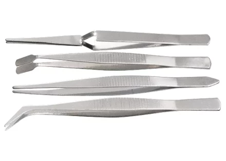 Набор пинцетов из нержавеющей стали 4 шт SPARTA 914845 купить в Губкинске