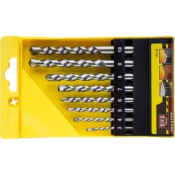 Набор STAYER "MASTER": Сверла по бетону 3, 4, 5, 6, 7, 8, 9, 10мм, 8шт 29111-H8