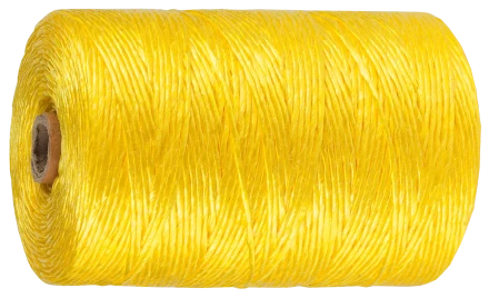 Шпагат ЗУБР d 1,8 мм 60 м 1200 текс 50 кгс желтый полипропиленовый шпагат 50037-060 купить в Губкинске