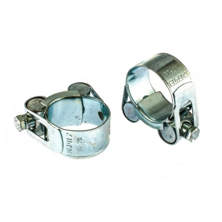 Хомуты металлические силовые 26-28 мм ширина 18 мм шарнирный W1 2 шт Сибртех 47509 купить в Губкинске