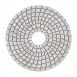 Алмазный гибкий шлифовальный круг 100 мм P400 мокрое шлифование (черепашка) 5 шт Matrix 73510