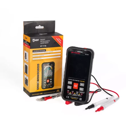 Мультиметр цифровой КВТ SMART KT 116 (87248) купить в Губкинске