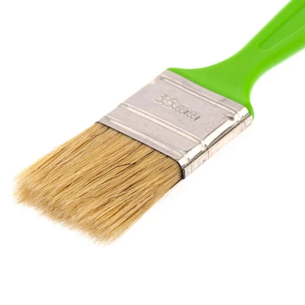 Кисть флейцевая &quot;Евро&quot;, 35 x 8, натуральная щетина, пластиковая ручка Сибртех 83301 купить в Губкинске