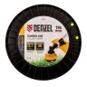 Леска для триммера витой квадрат, 2,7мм х 196м, на DIN катушке FLEX CORD// Denzel 96299 купить в Губкинске