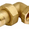 Соединитель GENERAL FITTINGS угловой с накидной гайкой, латунь, г/ш, 3/4" 51035-G/S-3/4 купить в Губкинске