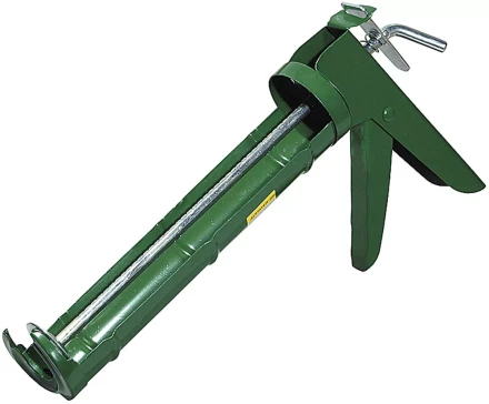 Пистолет для герметика STAYER 0661, полукорпусной, зубчатый шток, 310мл 0661 купить в Губкинске