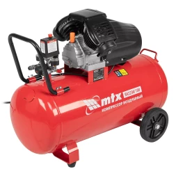 Компрессор воздушный MTX КК-2200/100, 2,2 кВт, 350 л/мин, 100 л, прямой привод, масляный