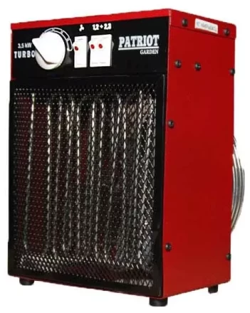 Тепловая пушка электрическая Patriot Garden КЭВ-3.5 купить в Губкинске
