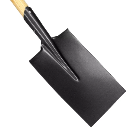 Лопата прямоугольная Palisad, 195х290х1150 мм, деревянный лакированный черенок 61387 купить в Губкинске