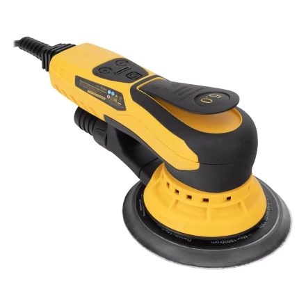 Машина шлифовальная орбитальная бесщет Denzel OS-150-BL 27606, 350 Вт, 4000-10000 об/мин купить в Губкинске